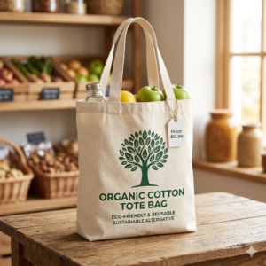 organic cotton tote bag
